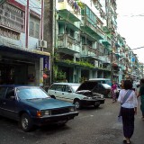 ヤンゴンのダウンタウン＠ミャンマー