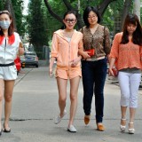 中国人女子ファッション＠北京