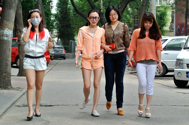 中国人女子ファッション＠北京